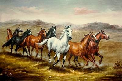 unknow artist Horses 07